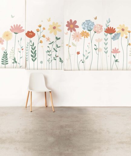 Papel de parede Jardim Uauá Meia Parede