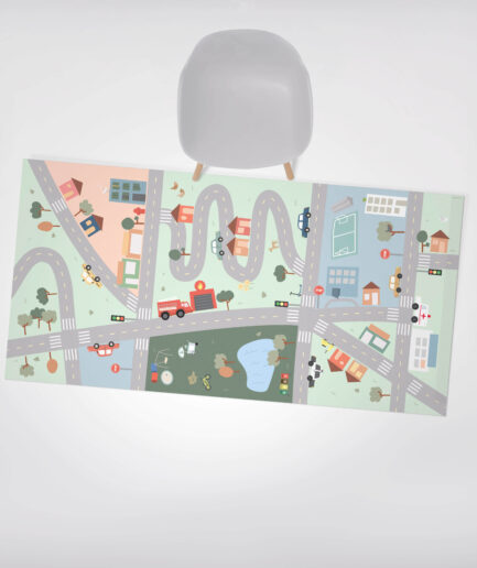 Tapete de borracha City Uauá (pista)