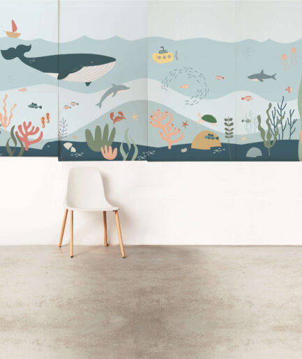 P25U004-1 - Painel meia parede Maxi Oceano Uauá